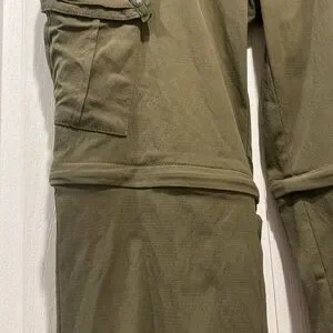 Pantalon Prana Halle Femme Taille 8 Beige Randonnée Convertible Stretch